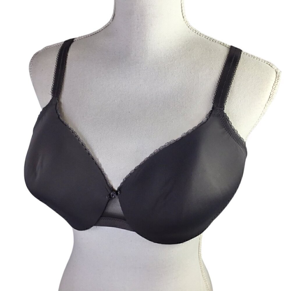 Wacoal Instant Polish Contour Convertible T Shirt Bra 36DD Underwire 853231 Gray - Picture 2 of 7